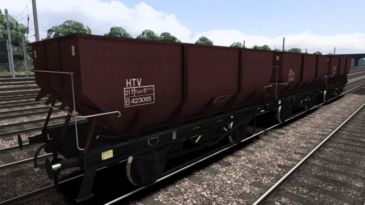 TS Marketplace: Rebodied dia. 1/146 HTV 21t Coal Hoppers Wagon Pack Screenshot (Steam)