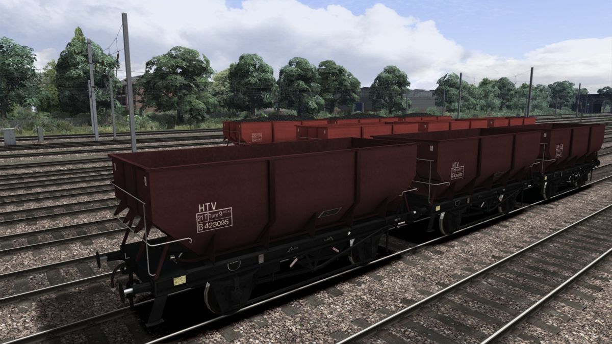 TS Marketplace: Rebodied dia. 1/146 HTV 21t Coal Hoppers Wagon Pack Screenshot (Steam)