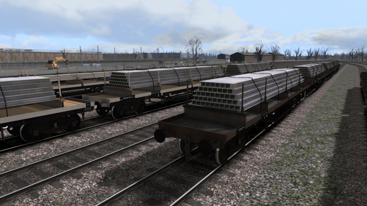 TS Marketplace: BDO 60T Unfitted Bogie Bolster Wagon Pack Screenshot (Steam)