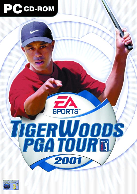 Tiger Woods PGA Tour 2001 Other (Electronic Arts UK Press Extranet, 2001-01-01 (Windows assets)): UK Windows cover art