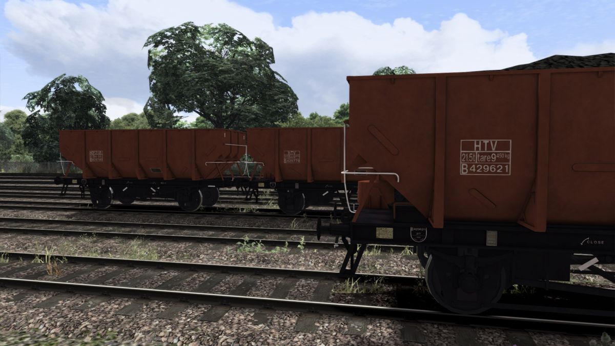 TS Marketplace: dia. 1/146 HTV 21t Coal Hopper Wagon Pack Screenshot (Steam)