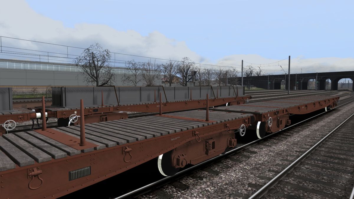 TS Marketplace: BRV 50T BORAIL EB/EC Wagons Pack Screenshot (Steam)