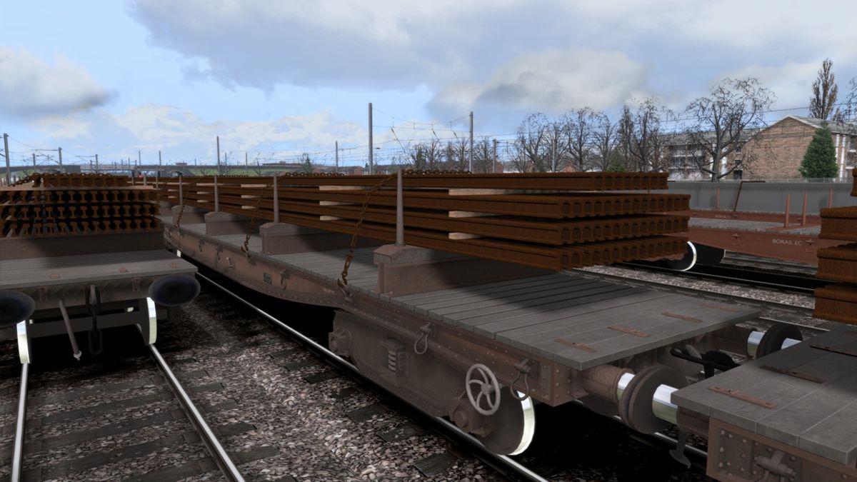 TS Marketplace: BRV 50T BORAIL EB/EC Wagons Pack Screenshot (Steam)