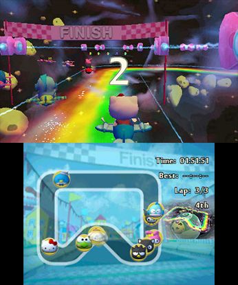 Hello Kitty and Sanrio Friends Racing Screenshot (Nintendo eShop)