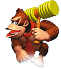 Mario Party Render (Official Game Website, February 2000): Donkey Kong