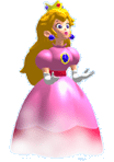 Mario Party Render (Official Game Website, February 2000): Princess Peach