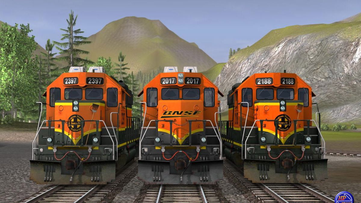 Trainz: BNSF GP38-2 Pumpkins (2 Pack) Screenshot (Steam)