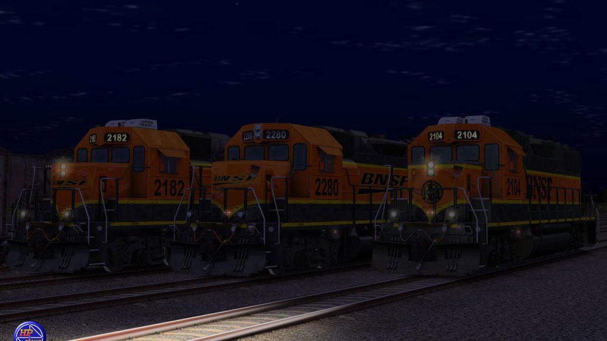 Trainz: BNSF GP38-2 Pumpkins (2 Pack) Screenshot (Steam)