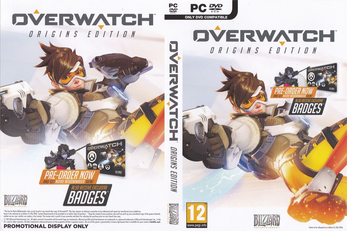 Overwatch (Origins Edition) Other (Display case inlay)