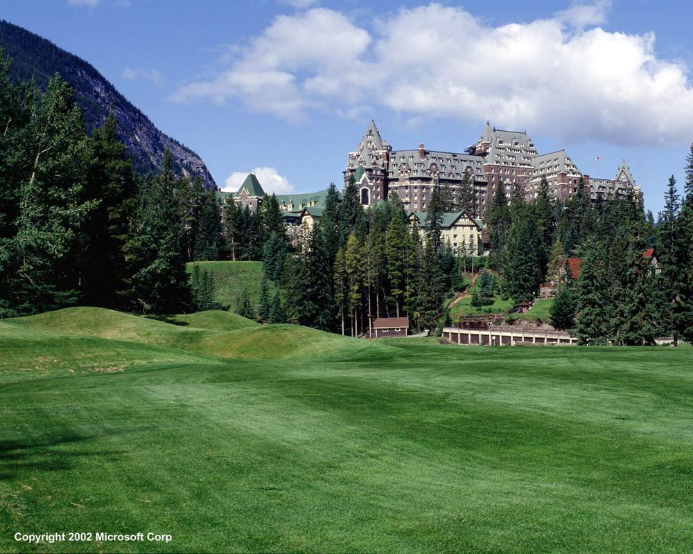 Links 2003: Championship Courses Wallpaper (Links Championship Courses Wallpaper): splash_banff1