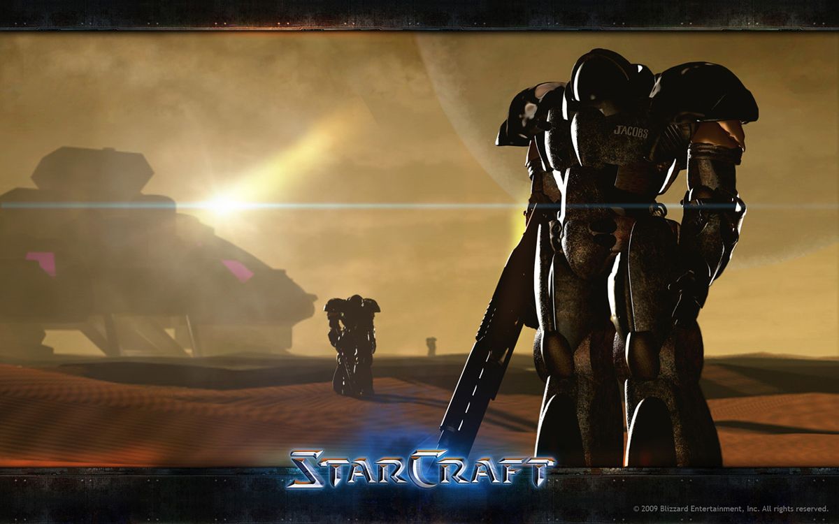StarCraft: Anthology Wallpaper (Official Web Site): Terran, 1280x800