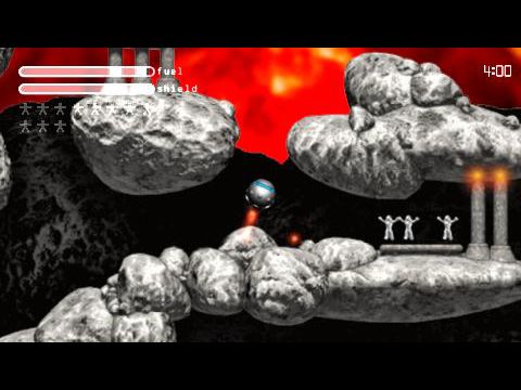 Retro Cave Flyer Screenshot (PlayStation Store)