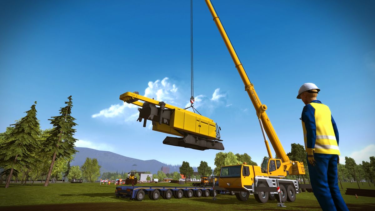 Construction Simulator 2015: Liebherr LR 1300 Screenshot (Steam)