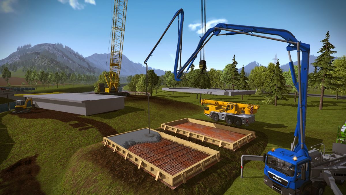 Construction Simulator 2015: Liebherr LR 1300 Screenshot (Steam)