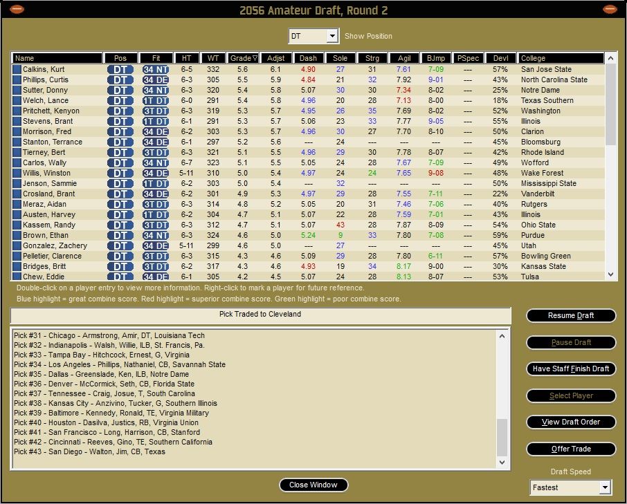 Front Office Football 8 Screenshot (Steam)