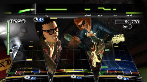 Rock Band Track Pack Classic Rock Screenshot (Nintendo.com)