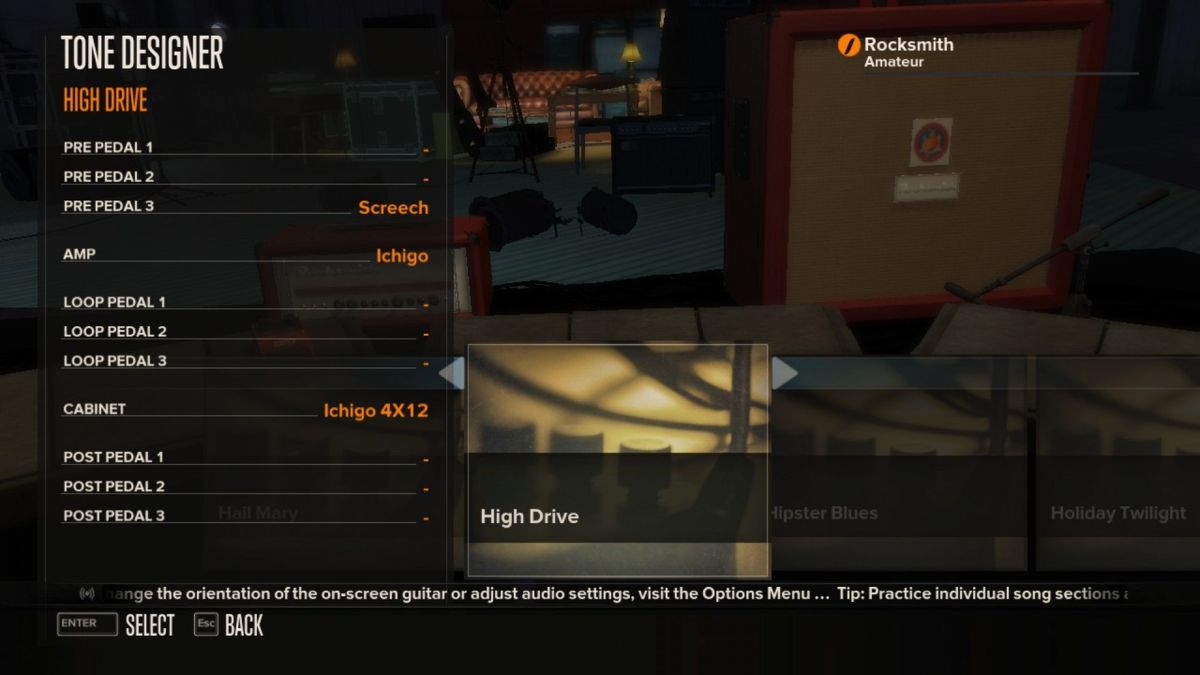 Rocksmith: Tone Customization - Time Saver Pack Screenshot (Steam)