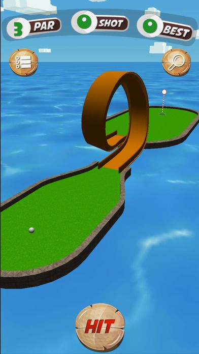 Mini Golf Stars!: Retro Golf Screenshot (iTunes Store)