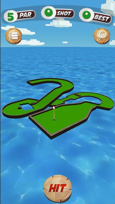 Mini Golf Stars!: Retro Golf Screenshot (iTunes Store)