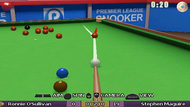 Ronnie O'Sullivan's Snooker Screenshot (PlayStation Store)