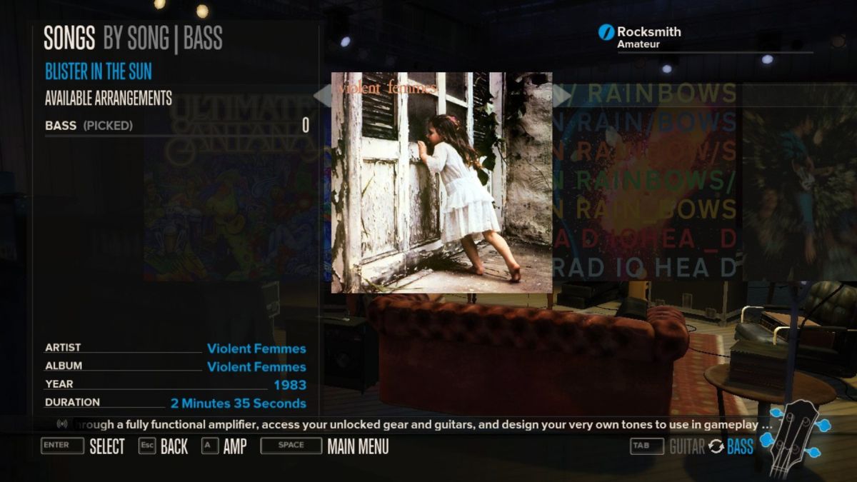 Rocksmith: Violent Femmes - Blister in the Sun Screenshot (Steam)