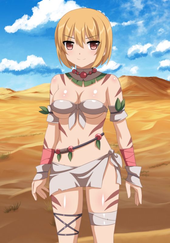 Sakura Clicker: Tribal Outfit Screenshot (Steam)