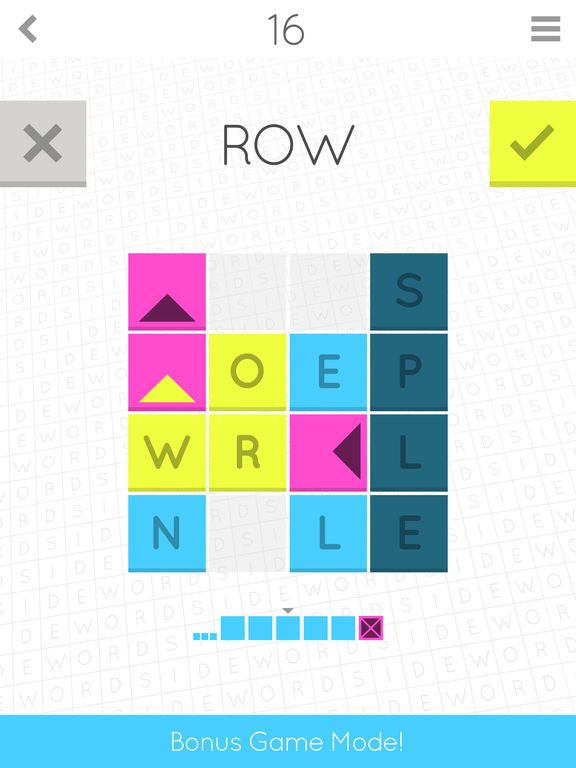 Sidewords Screenshot (iTunes Store)