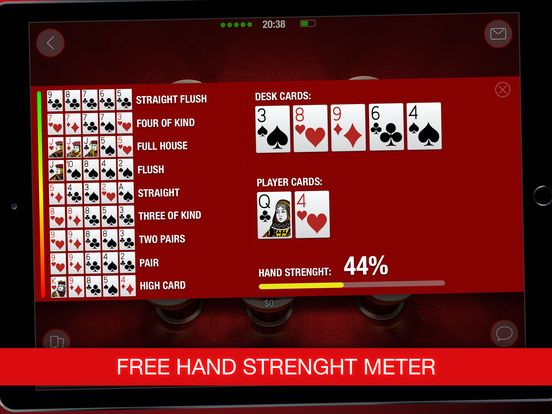 Texas Poker Screenshot (iTunes Store)