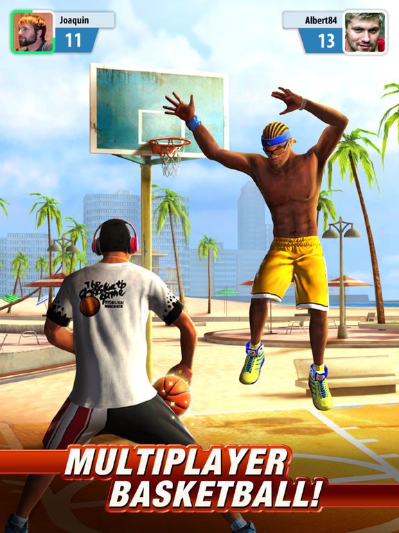 Basketball Stars Screenshot (iTunes Store)