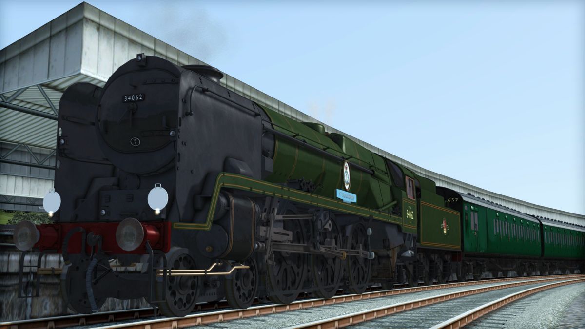 Train Simulator: Rebuilt Bulleid Light Pacific Steam Loco Screenshot (Steam)