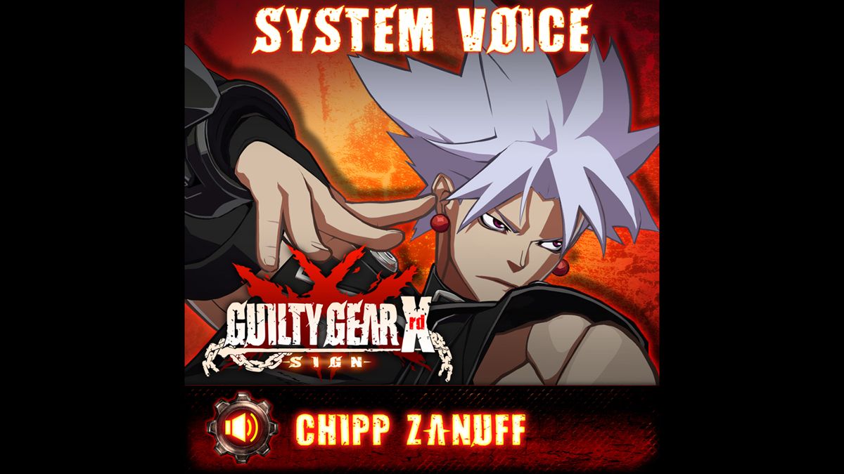 Guilty Gear Xrd: -Sign- - System Voice: Chipp Zanuff Screenshot (Steam)