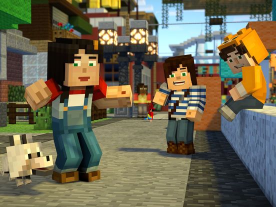 Minecraft: Story Mode - Season Two: Episode 1 - Hero in Residence Screenshot (iTunes Store)