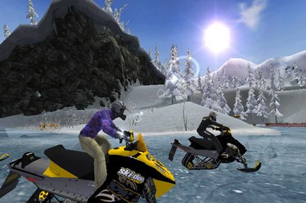 Ski-Doo: Snowmobile Challenge Screenshot (Nintendo eShop)