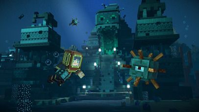 Minecraft: Story Mode - Season Two: Episode 1 - Hero in Residence Screenshot (iTunes Store)