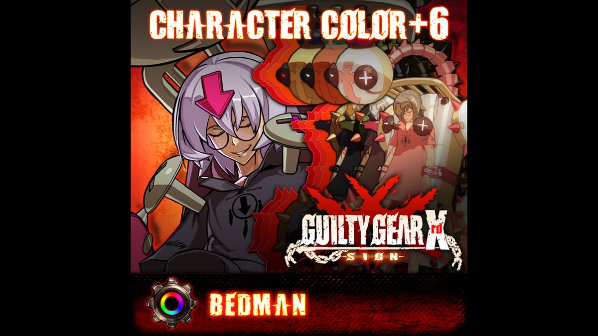 Guilty Gear Xrd: -Sign- - Extra Color Palettes: Bedman Screenshot (Steam)
