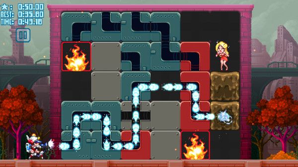 Mighty Switch Force!: Hose It Down! Screenshot (Store.SteamPowered.com)