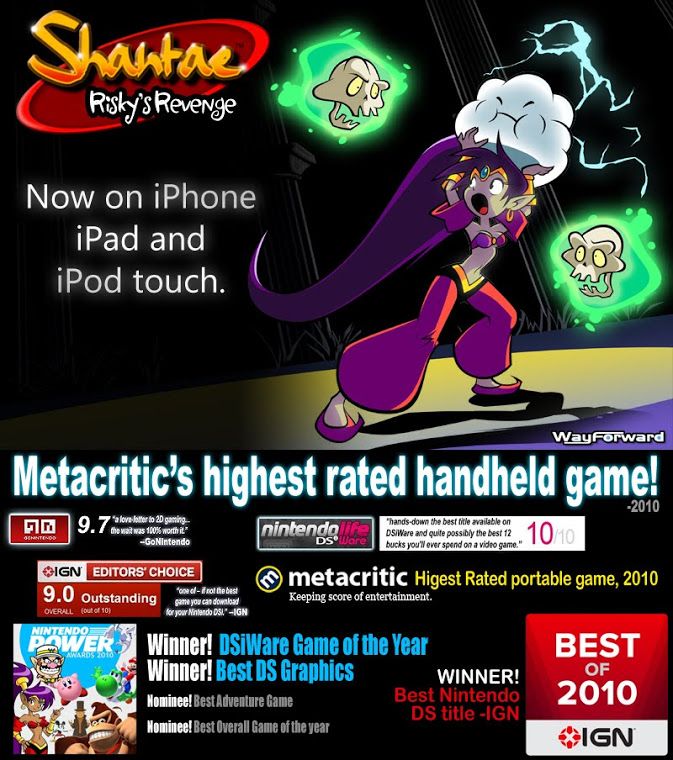 Shantae: Risky's Revenge Other (RiskysRevenge.Shantae.com)