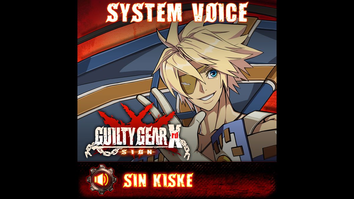 Guilty Gear Xrd: -Sign- - System Voice: Sin Kiske Screenshot (Steam)