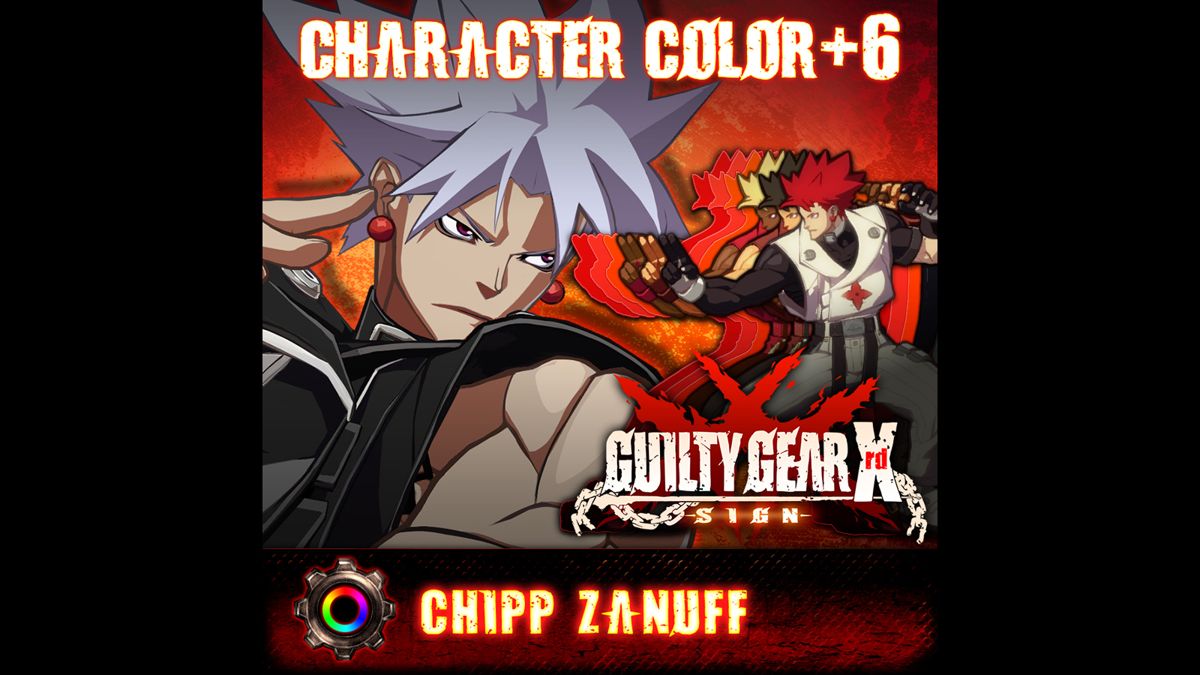 Guilty Gear Xrd Sign Extra Color Palettes Chipp Zanuff Official Promotional Image Mobygames 8744