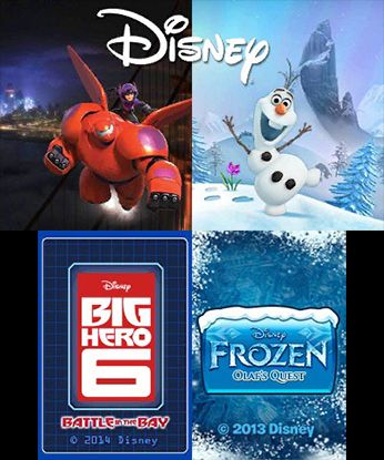 Disney 2-Pack: Frozen: Olaf's Quest / Big Hero 6: Battle in the Bay Screenshot (Nintendo.com)