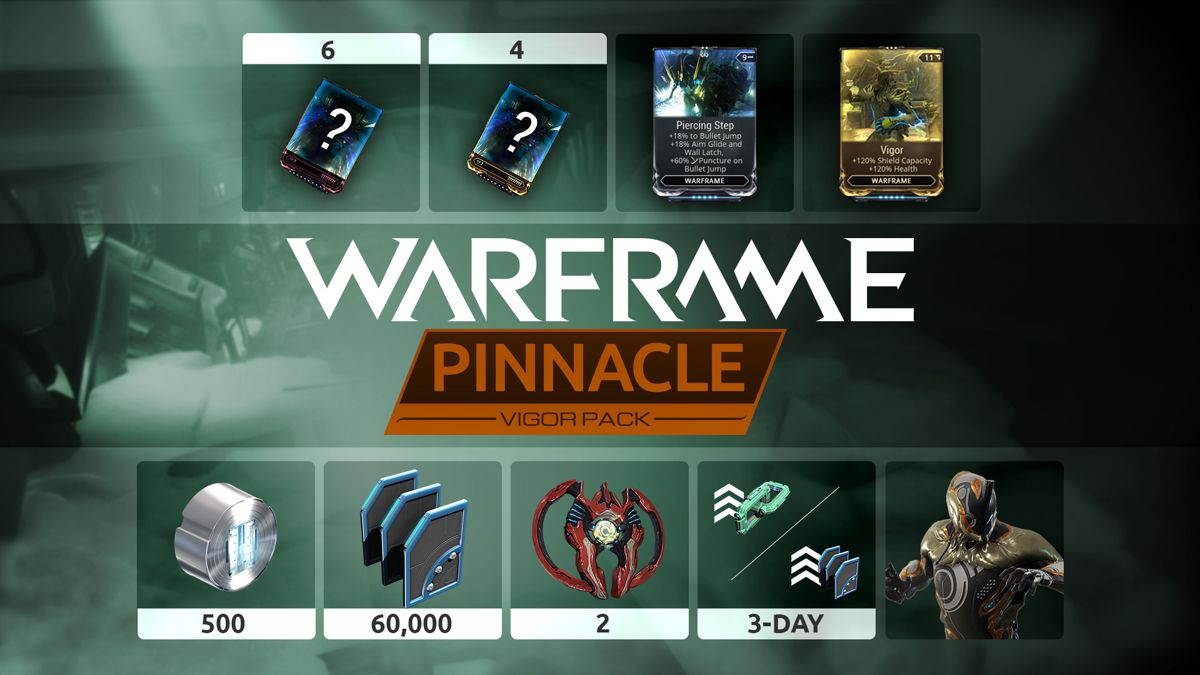 Warframe: Vigor Pinnacle Pack Screenshot (Steam)