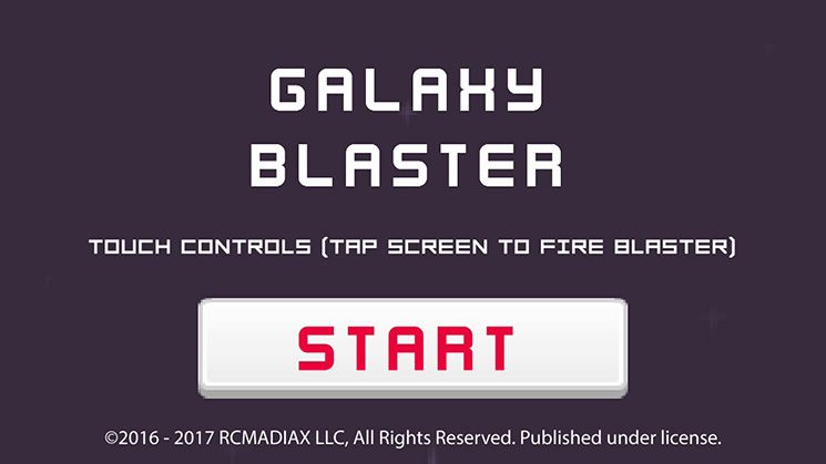 Galaxy Blaster Screenshot (Nintendo eShop (Wii U))