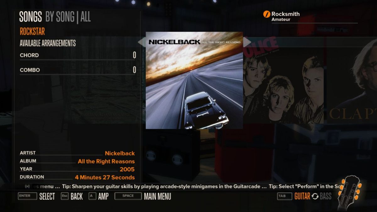 Rocksmith: Nickelback - Rockstar Screenshot (Steam)