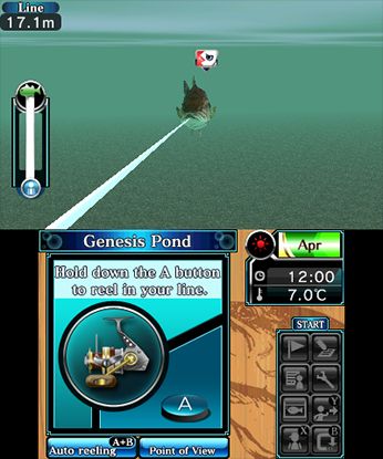 Super Black Bass 3D Screenshot (Nintendo.com)