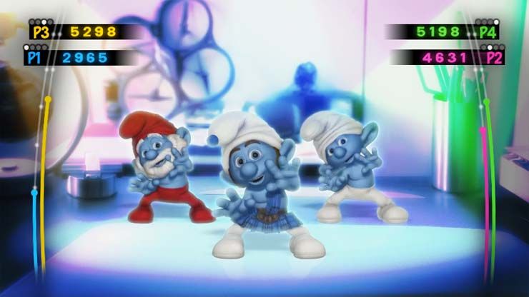 The Smurfs: Dance Party Screenshot (Nintendo.com)