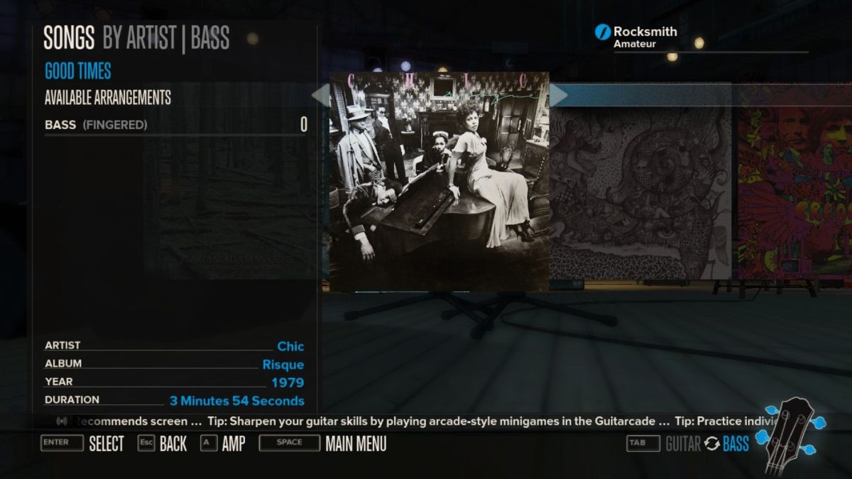 Rocksmith: Chic - Good Times Screenshot (Steam)