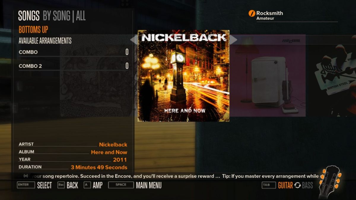 Rocksmith: Nickelback - 3-Song Pack Screenshot (Steam)