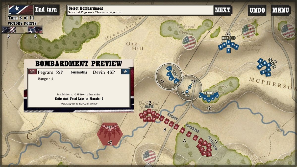 Gettysburg: The Tide Turns Screenshot (Steam)