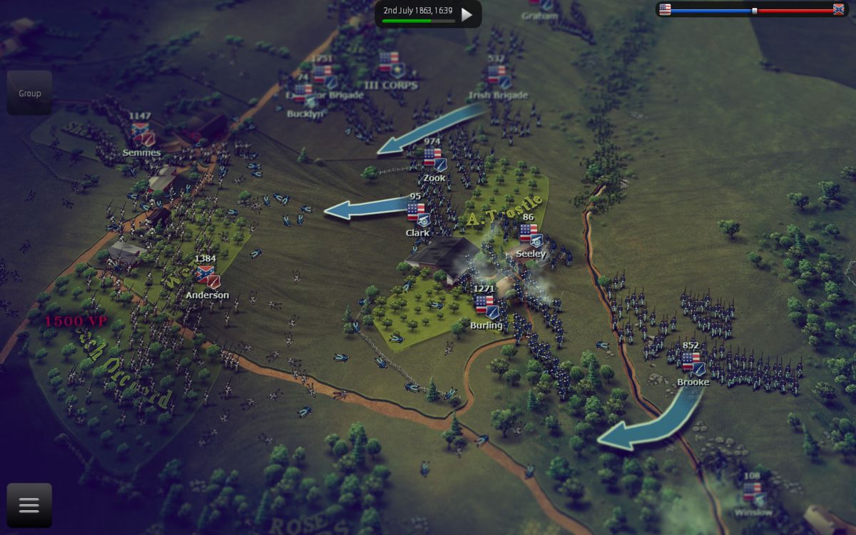 Ultimate General: Gettysburg Screenshot (Steam)