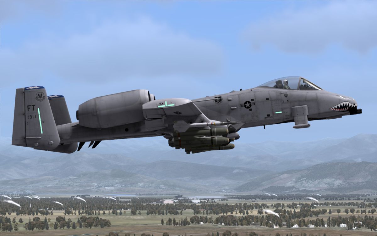 DCS World: A-10A Warthog official promotional image - MobyGames